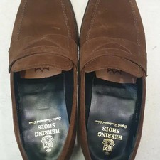 Herring Shoes Brown Suede