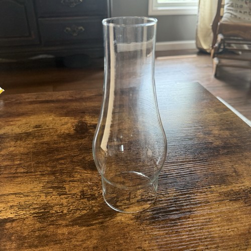 Vintage clear glass oil - glass,