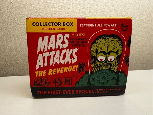 Topps mars attacks the - mars,
