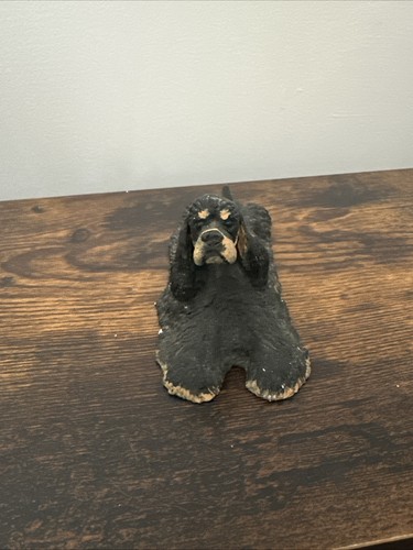 Cocker spinial figurine - cocker,