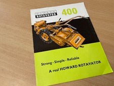 C 1960 HOWARD ROTAVATOR 400