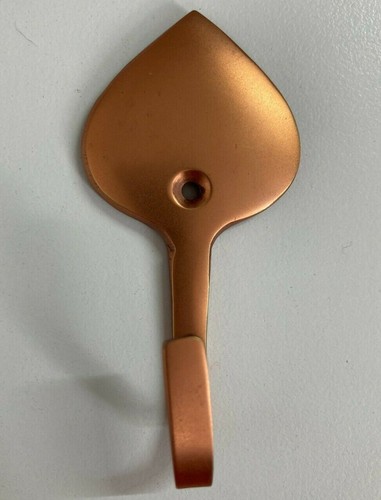 Copper heart curtain tie back - curtain,