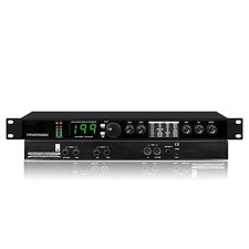 Pro Digital Reverb Multi Effect DSP Processor Audio Processor Equalizer Black