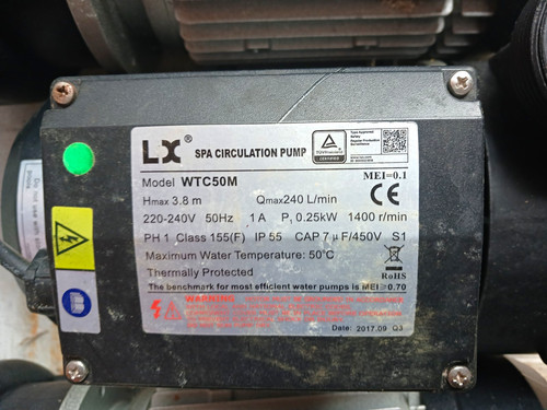 Spa circulation pump wtc50m - spa,