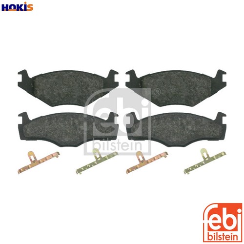 Brake pad set disc - brake, 16012