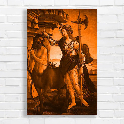 Athena and the centaur - athena, chiron