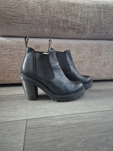 Martens heeled chelsea - dr.,