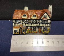 Vintage miniature of William Shakespeare's house