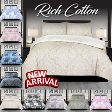 3 Piece Duvet Quilt Cover