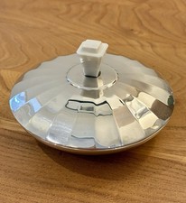 Art Deco Sterling Silver Powder Bowl J. Gloster LTD Birmingham 1935 Antique