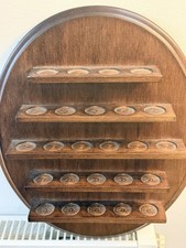 Vintage Wooden Thimble Display