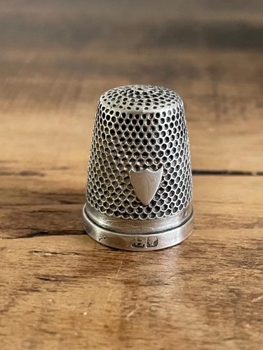 Sterling silver thimble - sterling,