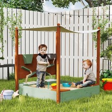 Wood Sandpit, Kids Sandbox