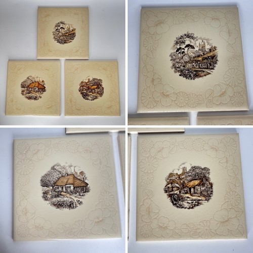 Vintage johnson wall tiles - h&r,
