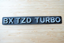 BX TZD TURBO CITROEN CAR BADGE 26.5cm.