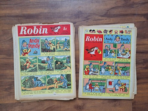 Robin comic 1954 - 1954, back