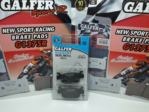 Pair galfer semi metal pad - galfer,