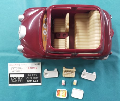Sylvanian families red family - sylvanian,