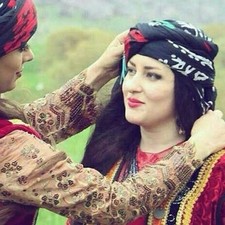 Kurdish Traditional Scarf For