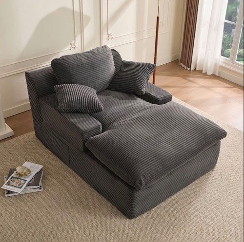 160cm chaise lounge - 160cm, bed