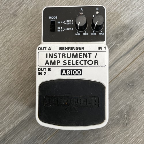 Behringer ab100 instrument - behringer,