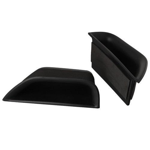 2pcs black door side - door,