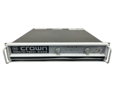 Crown macro tech 2402 power - crown,