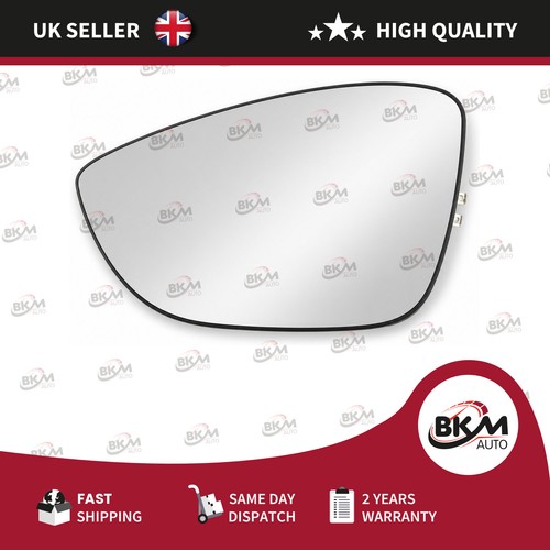 Right wing mirror - right, heated