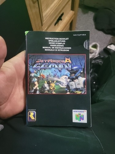 Jetforce gemini nintendo - gemini, 64