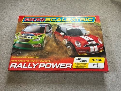 Micro scalextric rally - micro, racers