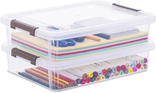2pack storage boxes 4 - a4, boxes,