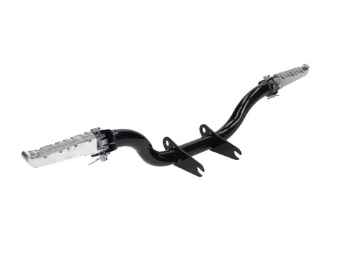 Footrest rod black folding - footrest,