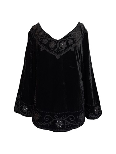 Blumarine 2002 black velvet - black,