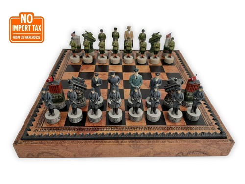 Wwii themed chess set - themed,