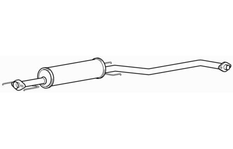 Quality centre exhaust middle - quality,