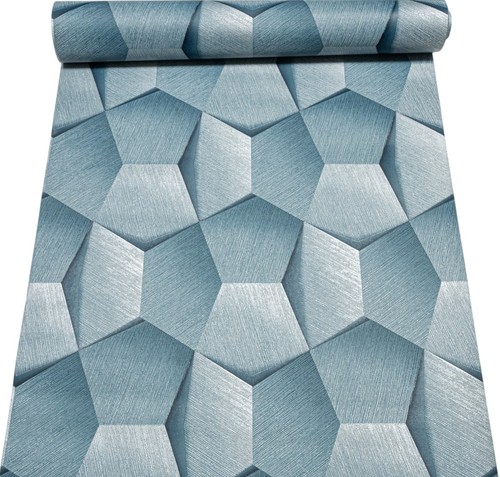 Blue wallpaper silver - blue,