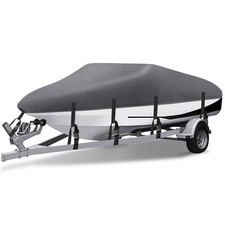 14ft 15ft 16ft Waterproof Boat Speedboat Cover Fish Jet Ski V-Hull Marine Dinghy