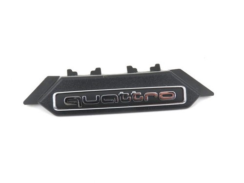 Genuine new audi black - genuine, quattro