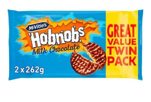 Mcvities hobnobs milk - hobnobs,