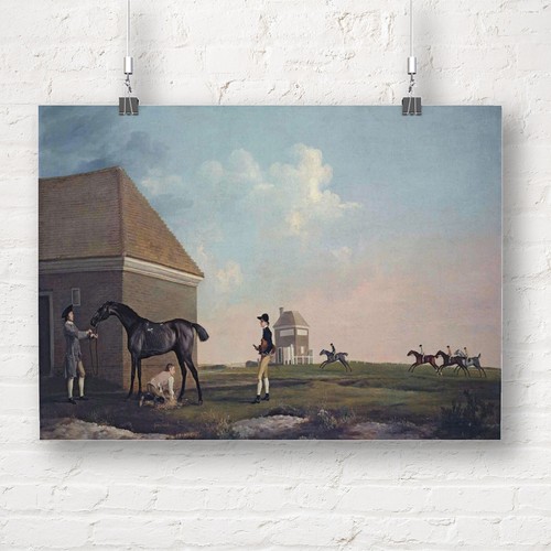 George stubbs gimcrack on - stubbs:,