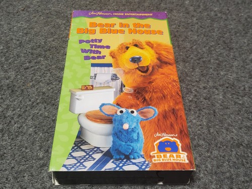 Bear the big blue - bear, house