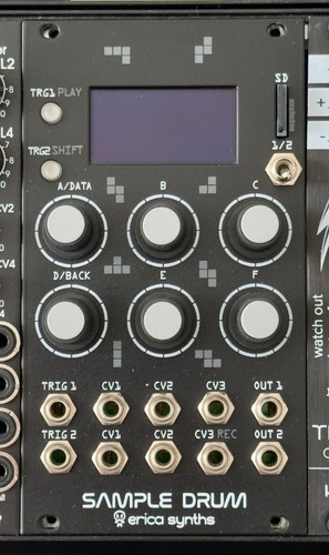 Erica synths sample drum - erica,