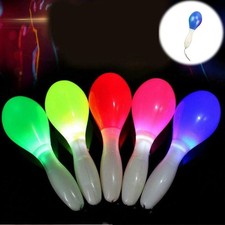 High quality Flashing Multi Color LED Maracas Light Up Neon Sensory  Shaking Toy