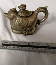 Decorative Metal Tea-Pot in