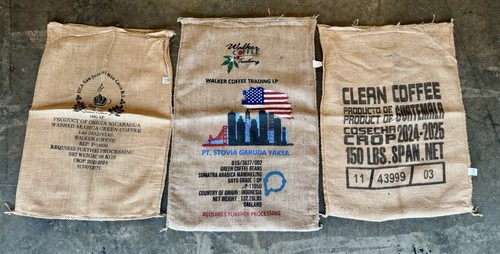 Assorted burlap jute coffee - burlap,