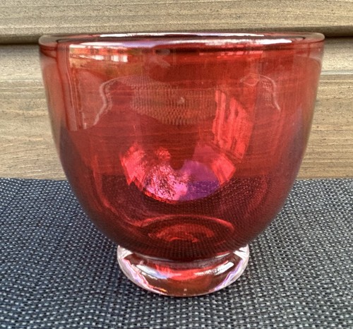 Vintage red cranberry art - cranberry,