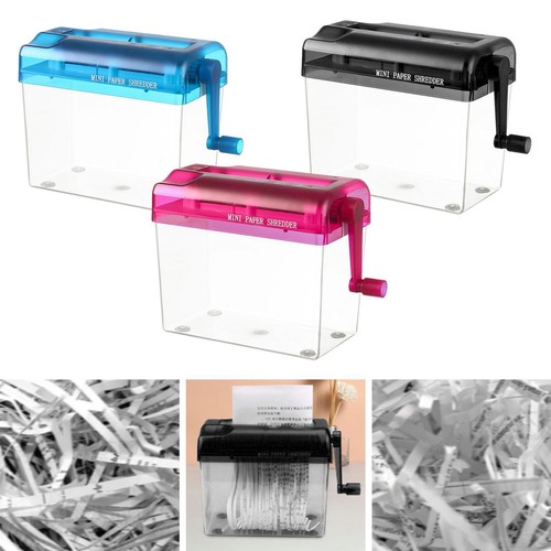 Paper shredder manual - manual,