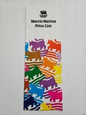 MORRIS MARINA PRICE LIST SALES