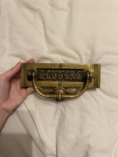Vintage Brass LETTERS Letter