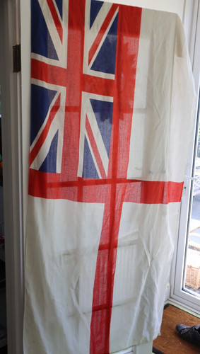 Quality 6x3 white ensign - 6x3,